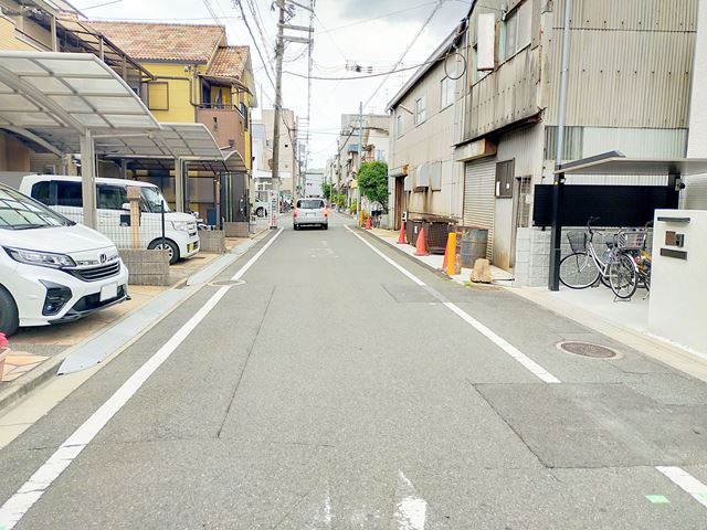 大通りにすぐに出れます。