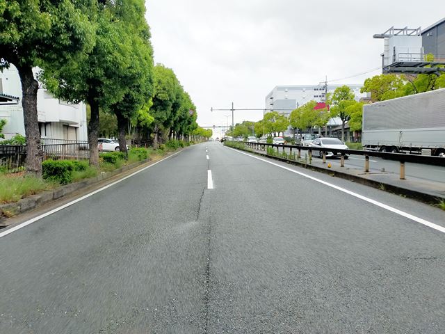 大型車両通行可能です。