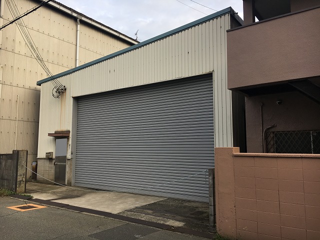 工場地域です。