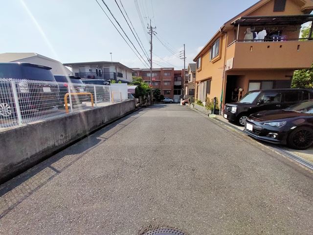 前面道路です。