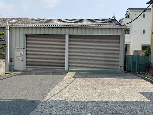 間口が２ヵ所あります。