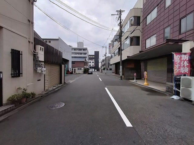 前道も広々としてますね