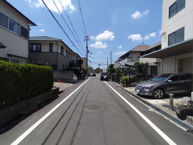 前面道路