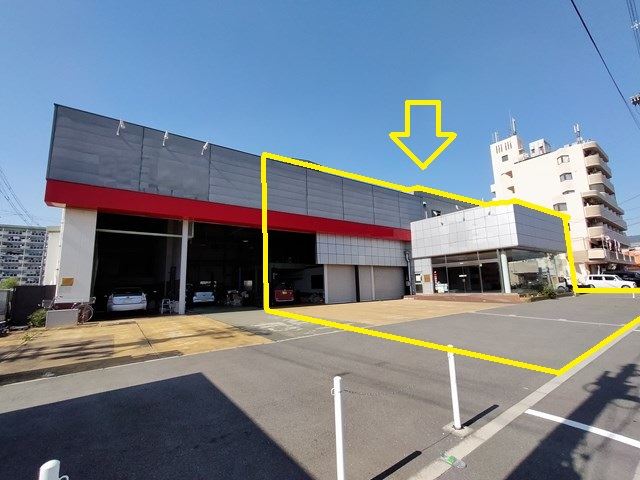 産業道路沿いの物件です。