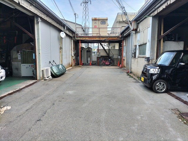 トイレ部分は共用です