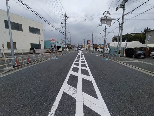 前道も12ｍ