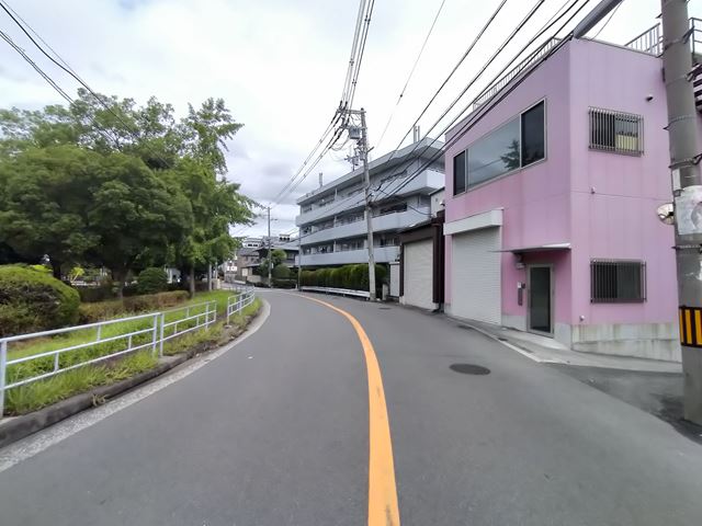 前面道路