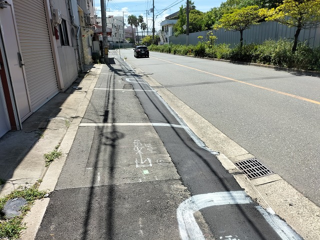 前面道路