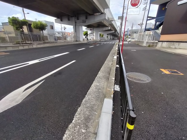 前面道路