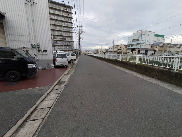 前道5ｍあります。