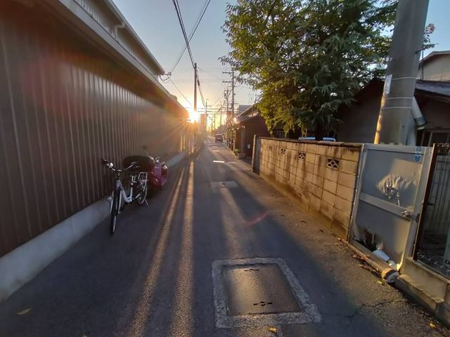 前面道路