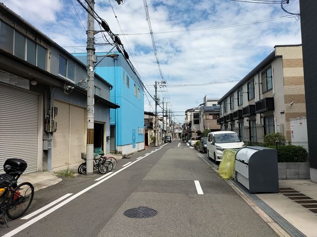 前面道路