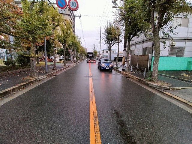 前道12ｍ