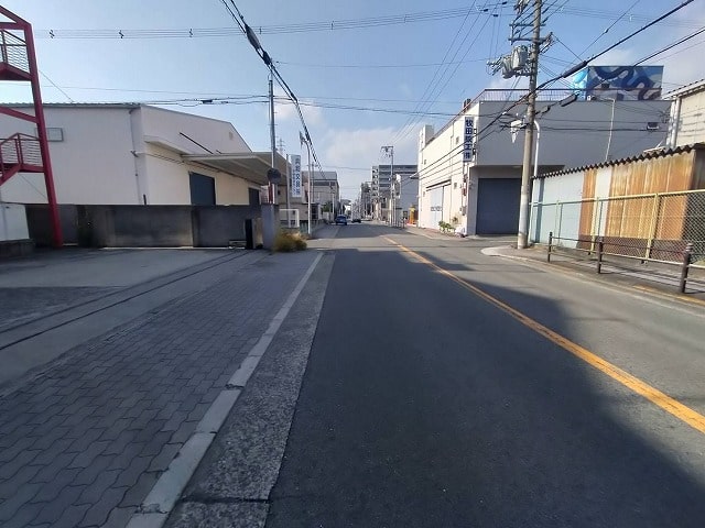 間口は17.3ｍ