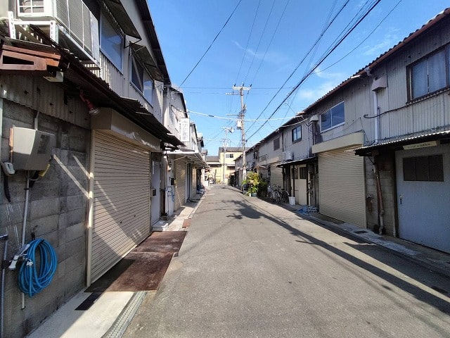 私道になってます