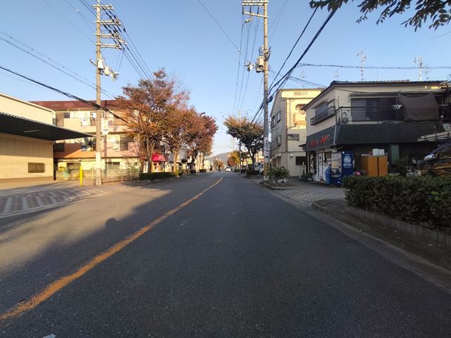 前面道路