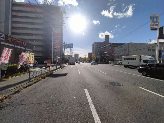 前面道路　新なにわ筋