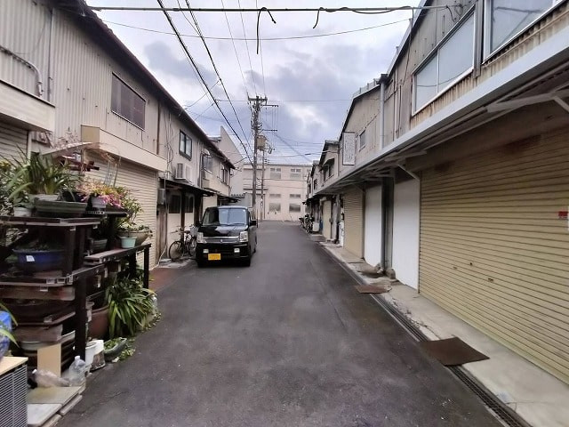共有通路ですね