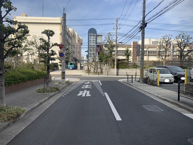 大型車通行可能です。