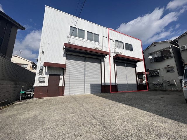 赤枠が賃貸部分です。