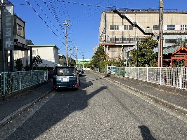 前面道路になります