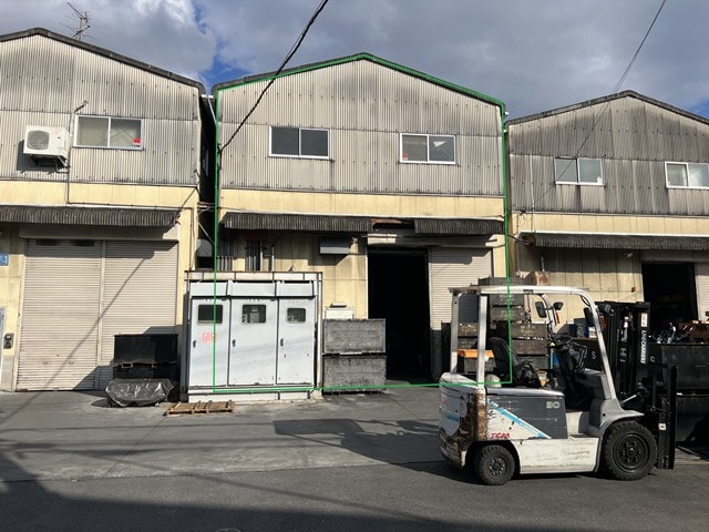 緑枠が賃貸部分です。