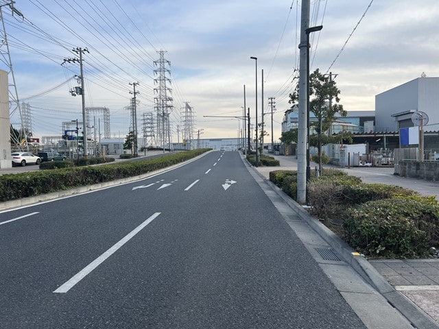 大型車両通行可能です。