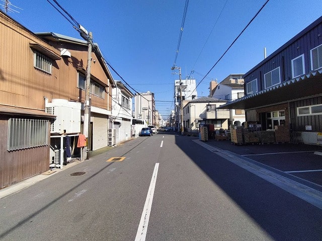 前道幅員8ｍ