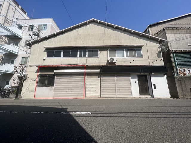 赤枠が賃貸部分です。