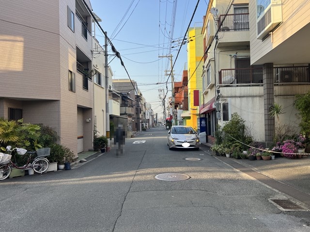 大型車両の通行可能です。