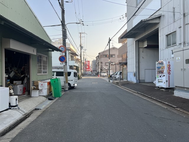 幹線道路からの進入可能です