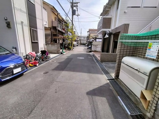 車通りは少ないです