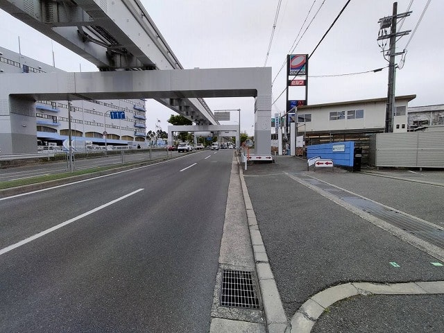 前面道路