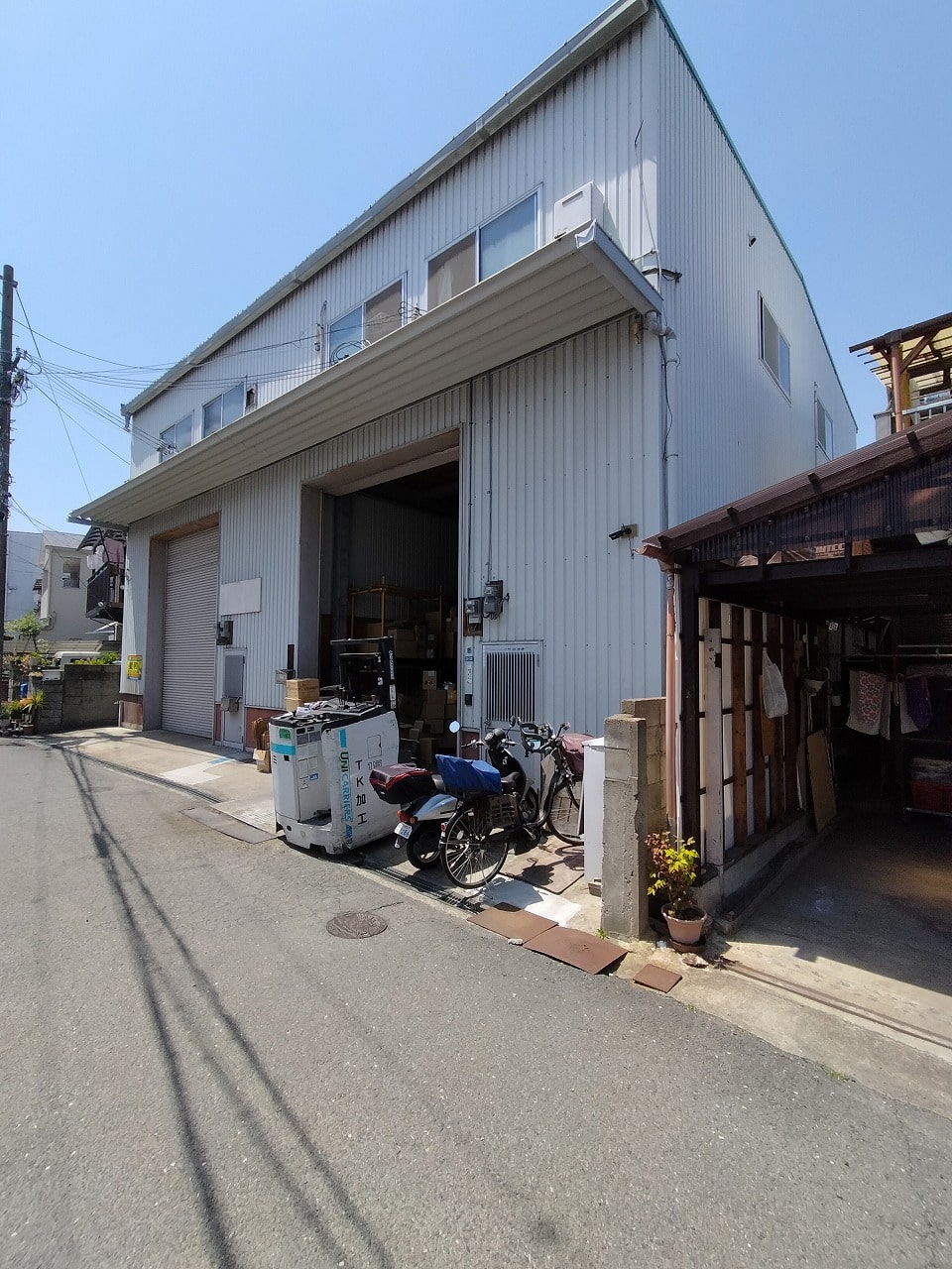近隣民家あり