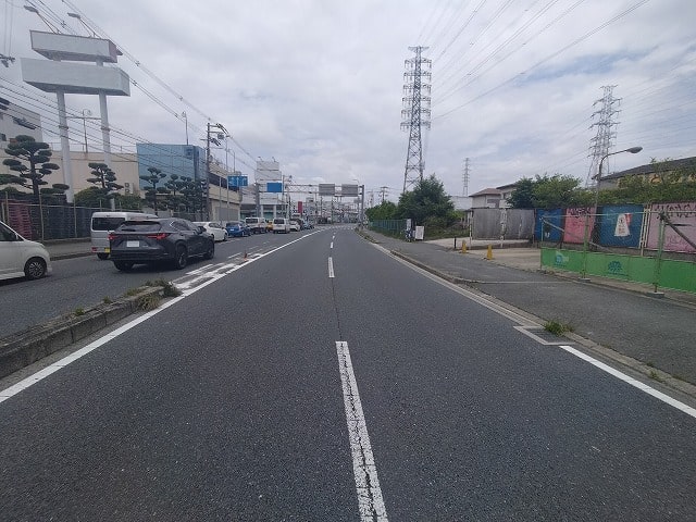 外環沿い