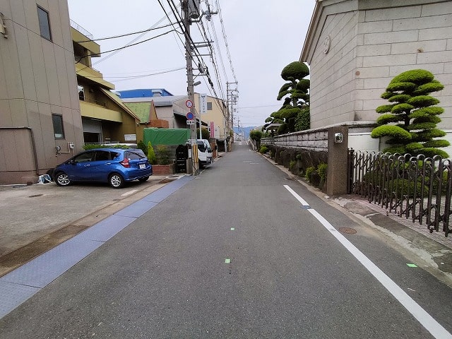 道が少し狭いのが難点ですね。