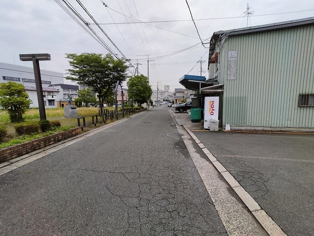 接道部分です