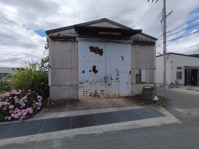 約５５坪の広々とした倉庫