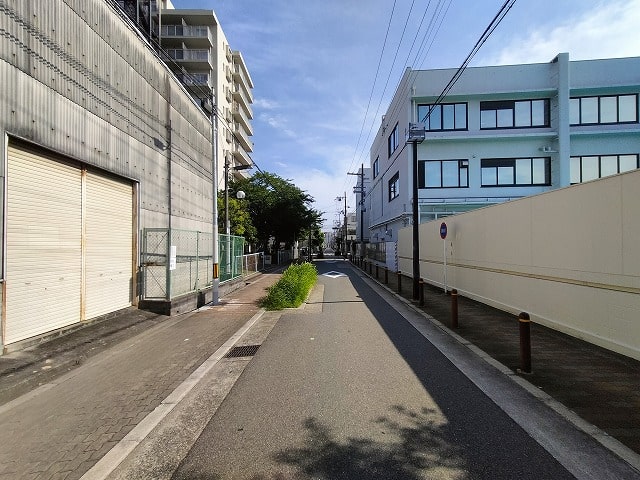 前面道路約5ｍ