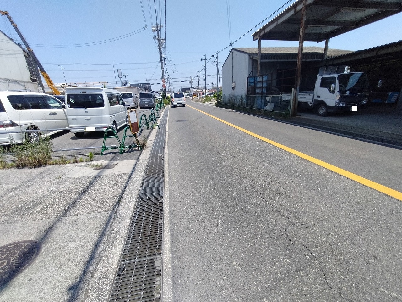 交通量少し多いです