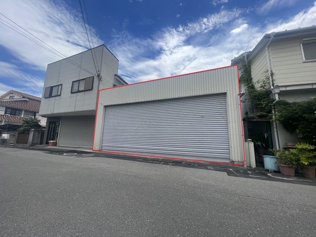 赤枠が賃貸部分です。