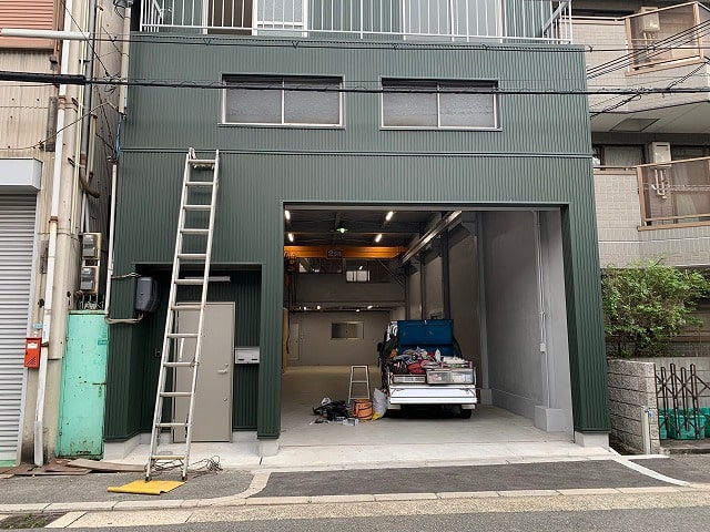 電動シャッターです。