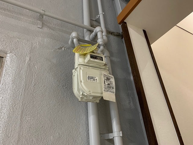 都市ガスです。