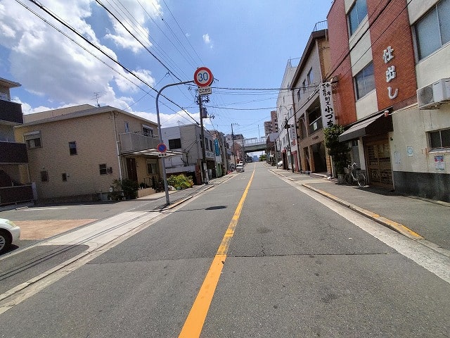 前面道路