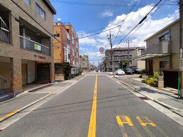 前面道路