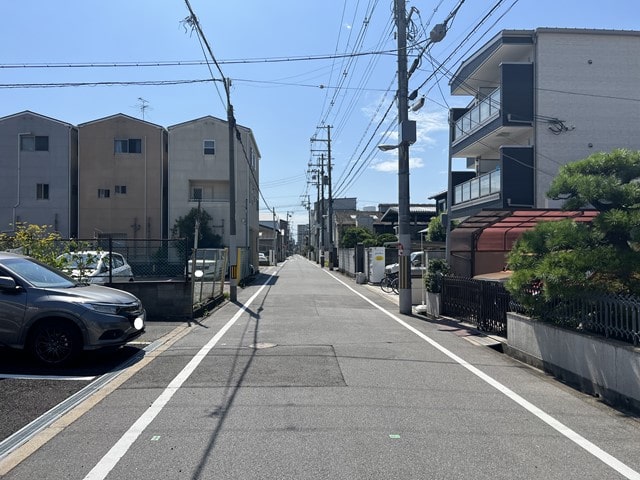 南側道路は約6.0ｍあります。