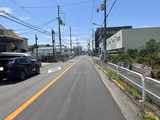 大型車両の通行可能です。