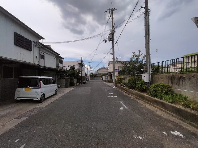 角地です。