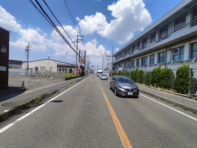 前面道路約9.0ｍ