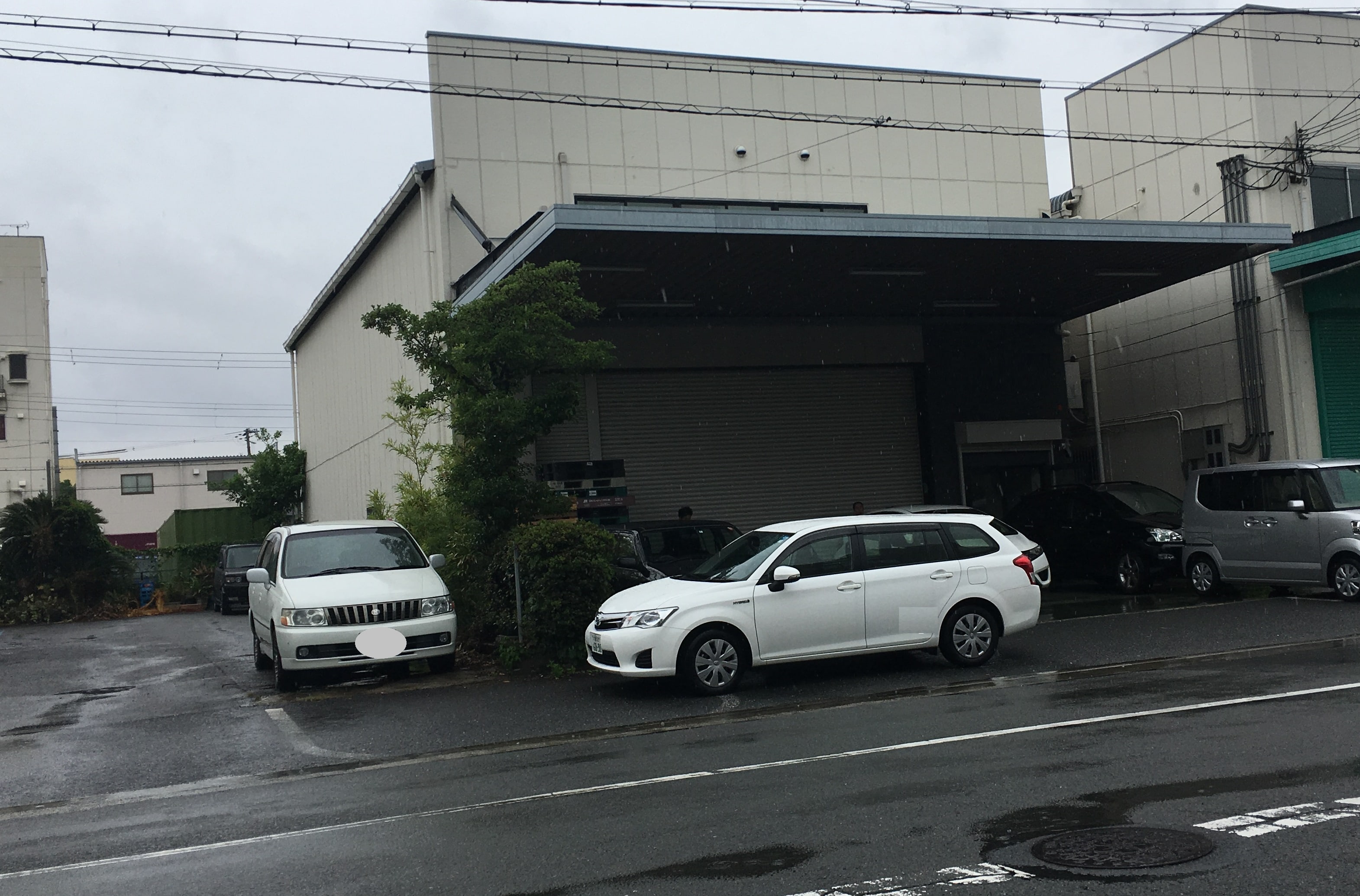 荷捌き場あります。